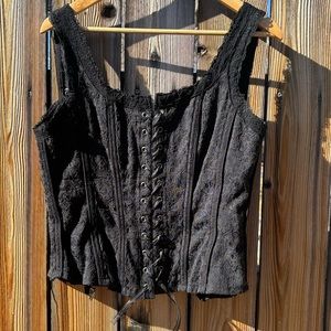 Vintage size medium 90s Tripp NYC goth corset